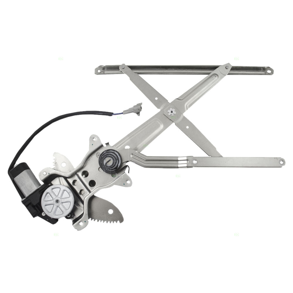 Brock Replacement Passengers Front Power Window Lift Regulator with Motor Assembly Compatible with 95-04 Pickup Truck 6980135100