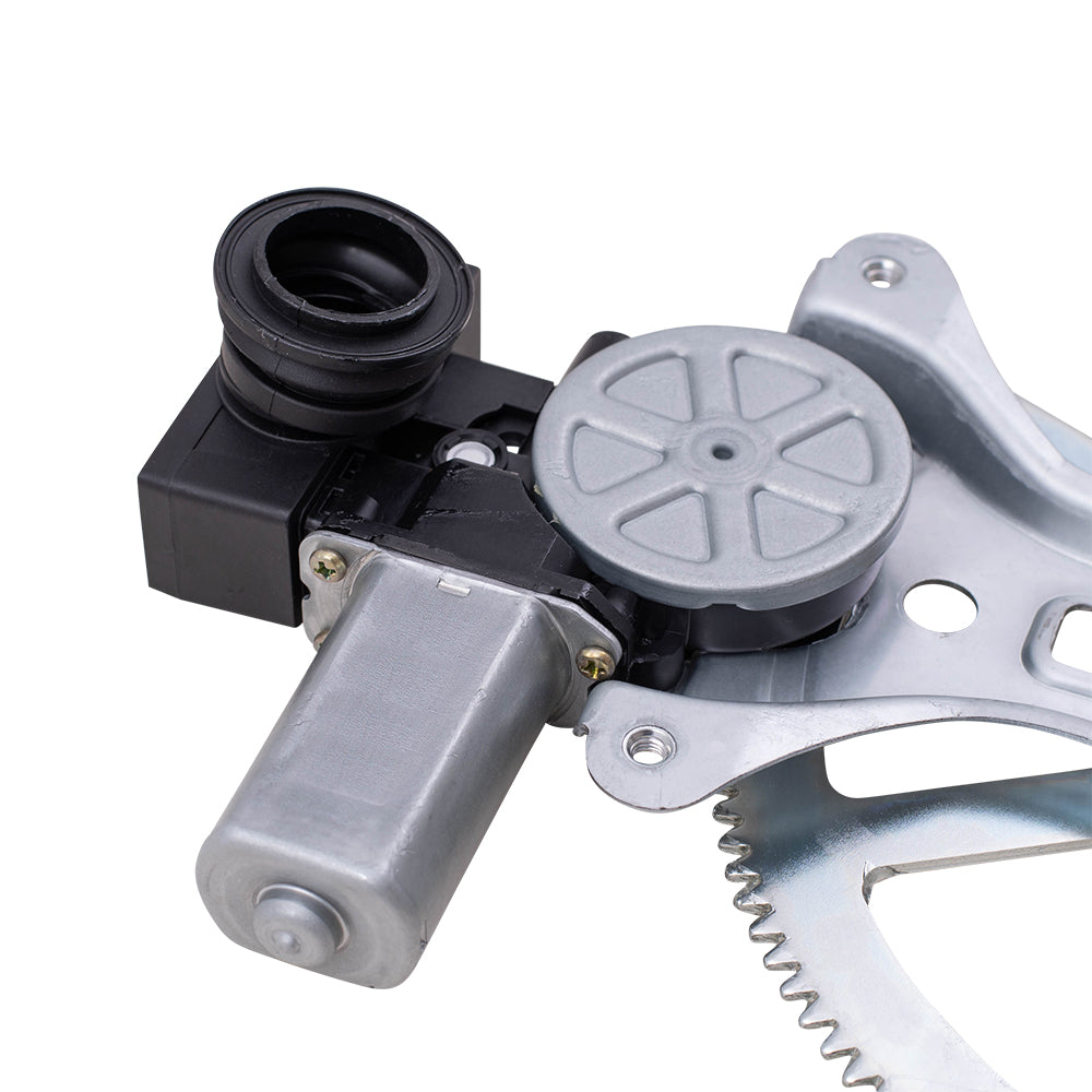 Brock Replacement Drivers Front Power Window Regulator with Motor Assembly Compatible with 2001-2007 Highlander & Hybrid 69802-48030