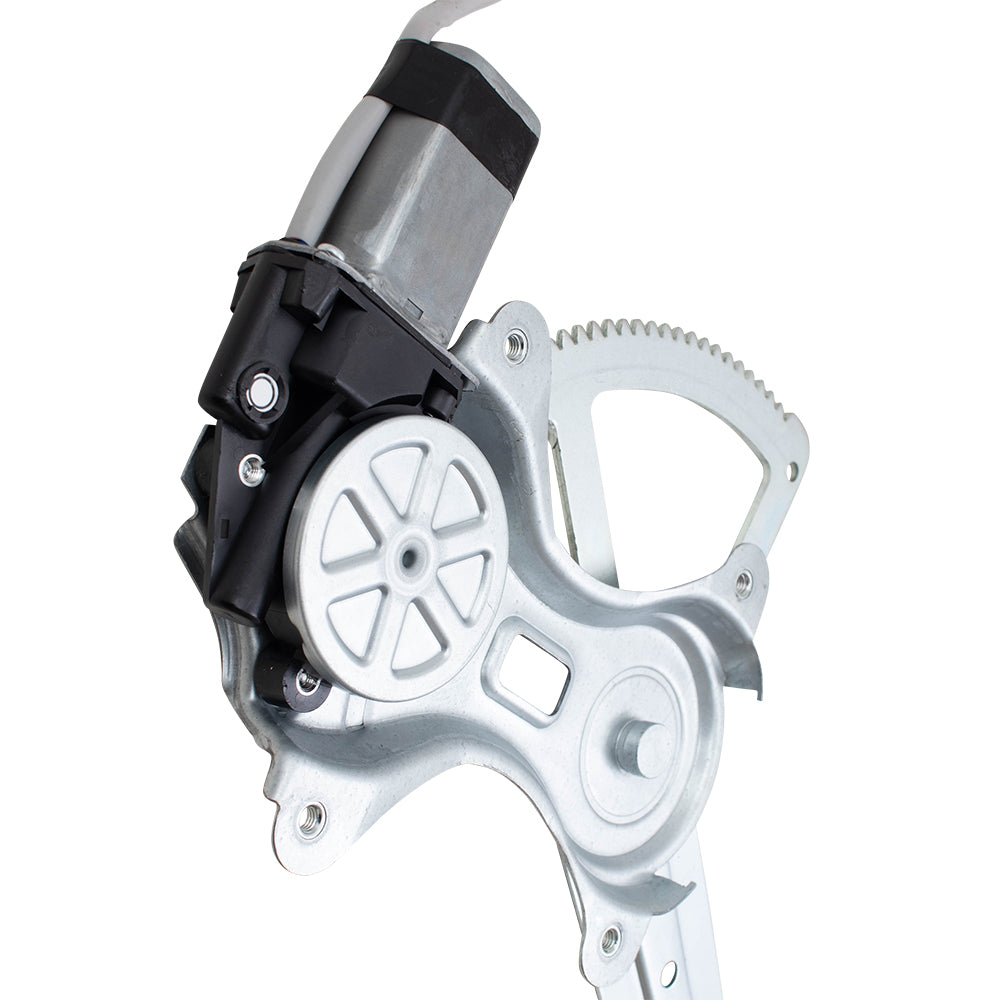 Brock Replacement Passengers Front Power Window Regulator with Motor Assembly Compatible with 2001-2007 Highlander & Hybrid 69801-48020