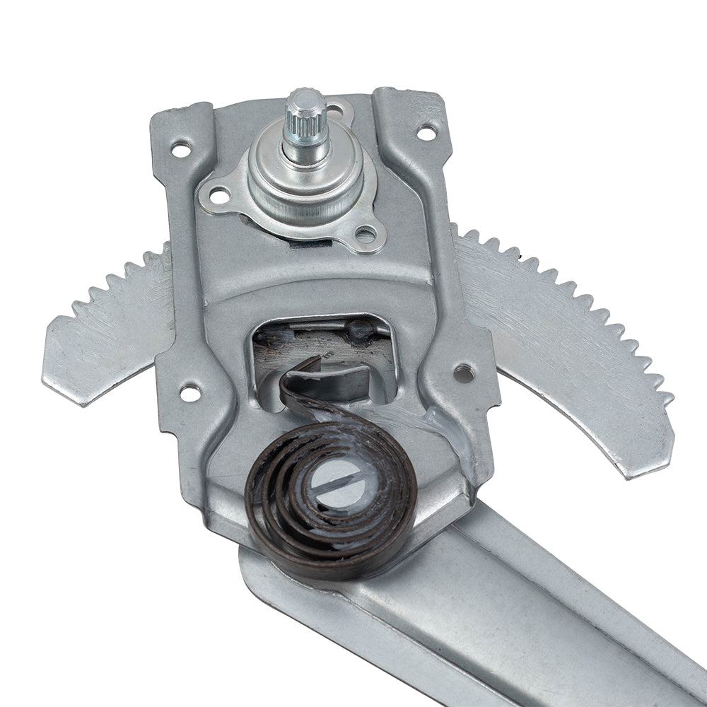 Brock Replacement Manual Window Regulators and Black with Chrome Crank Handles Compatible with 84-89 4Runner