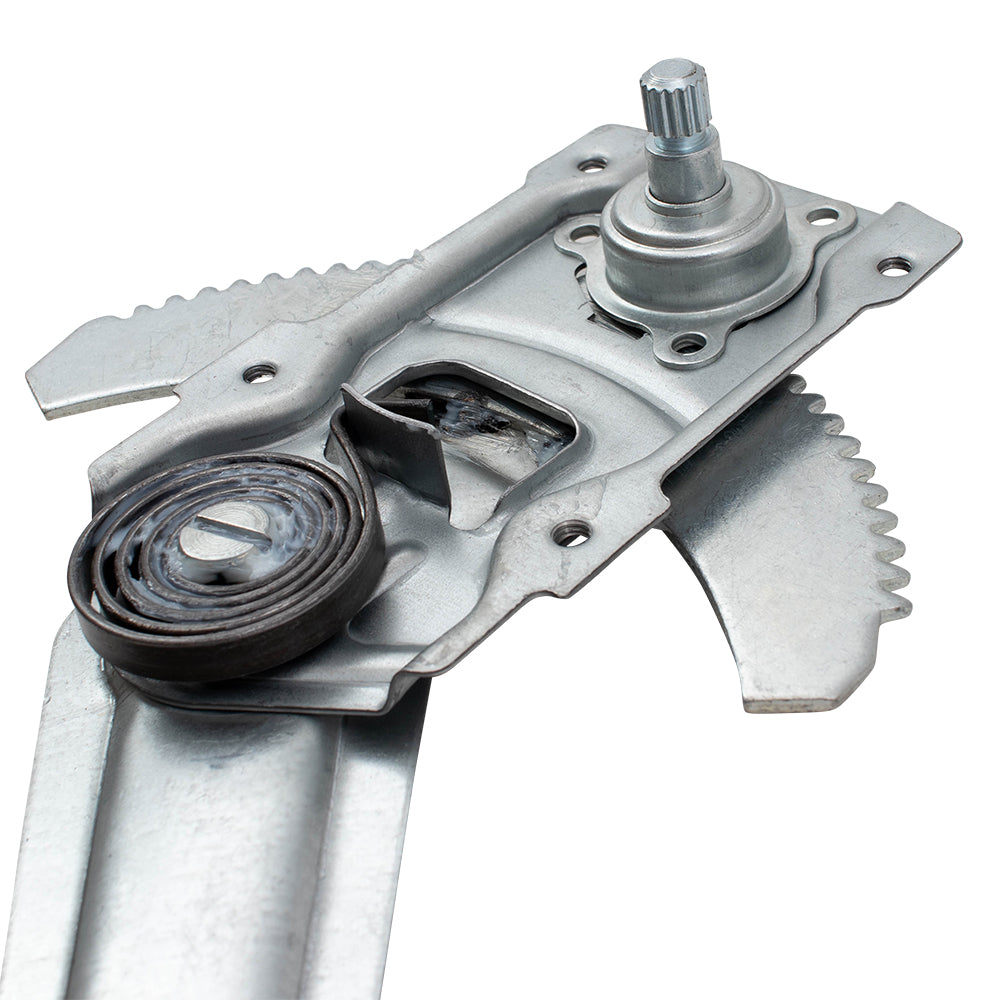 Brock Replacement Passengers Front Manual Window Lift Regulator Compatible with 89-95 Pickup Truck 90-95 4Runner without Vent Window 6980135010