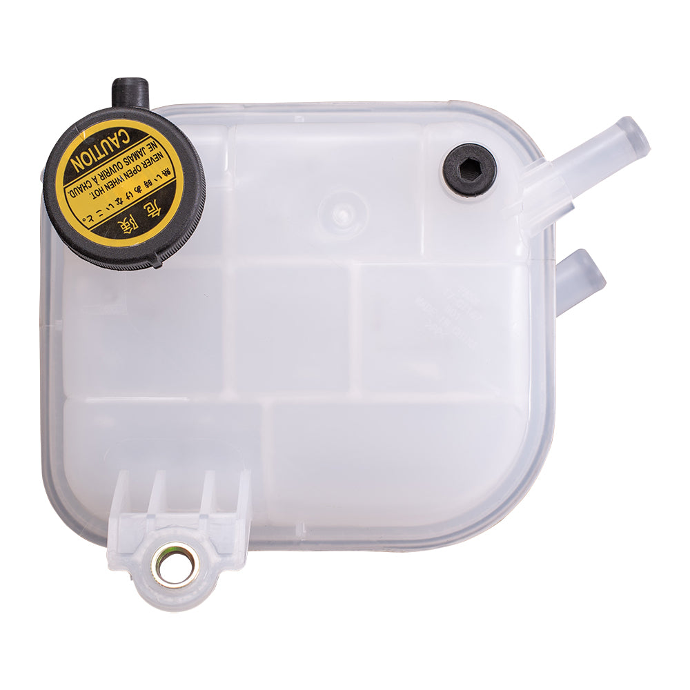 Brock Replacement Coolant Recovery Tank with Cap Compatible with 2020-2021 Toyota Corolla Sedan Built in North America ONLY