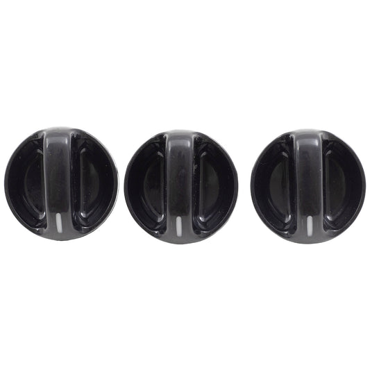 Brock Replacement A/C Heater Control Knobs for 2000-2006 Tundra Pickup 3 Piece Set Climate Temperature Switch Replacement fits 559050C010 55905-0C010