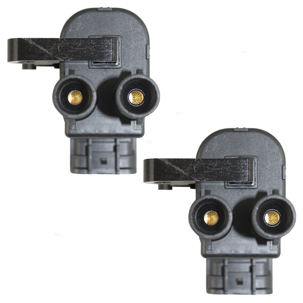 Brock Replacement 2 Piece Set Ignition Spark Plug Coil Pack Modules Compatible with Prizm Corolla 1.8L 4 cyl 90919-02224 UF-246