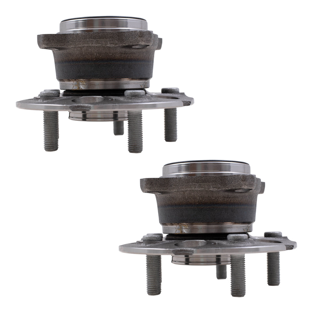 Brock Replacement Set Rear Hubs with Wheel Bearings Compatible with 2012-2016 CR-V with All-Wheel Drive
