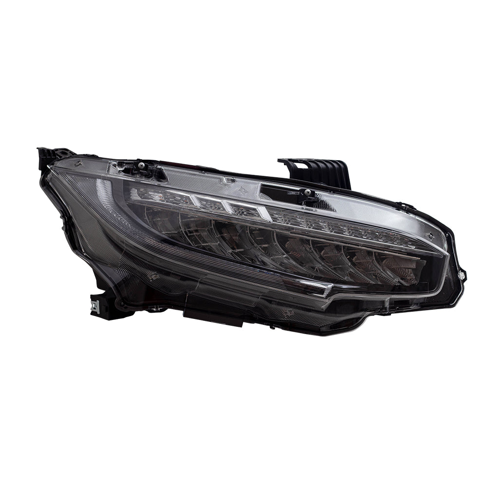 Headlight for 2016-2021 Civic LED w/ LED Daytime Running Lights 33100TBAA11 Right