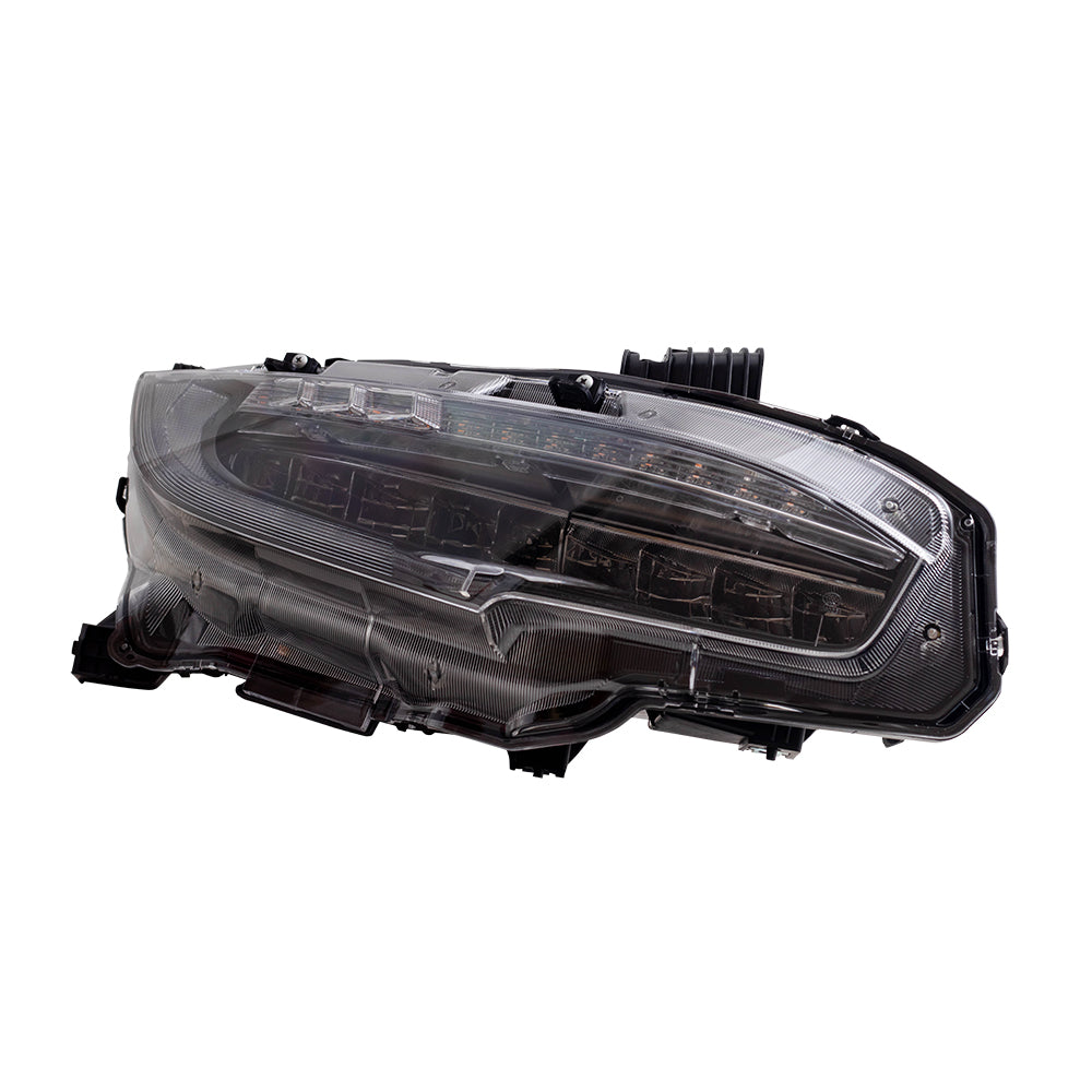Headlight for 2016-2021 Civic LED w/ LED Daytime Running Lights 33100TBAA11 Right