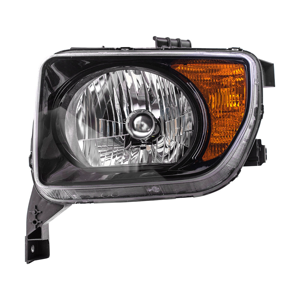 Headlight for 2003-2008 Element EX/LX w/ Dark Bezel 33151SCVA21 Set HO2518114