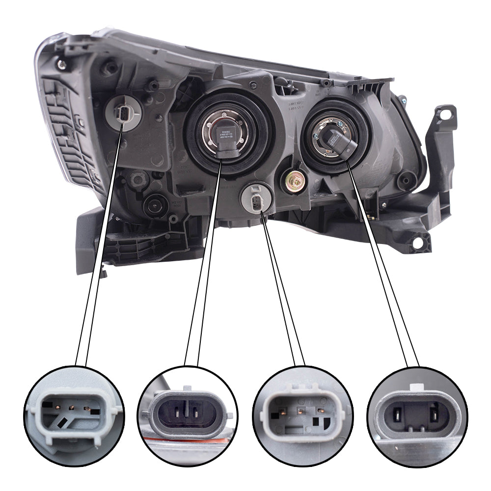 Headlight for 2014-2015 Accord Hybrid 33150T3WA01 Left