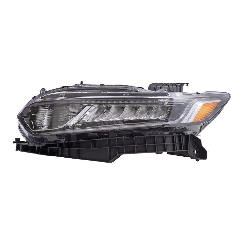 Headlight for 2018-2022 Accord Sedan Except Touring w/ Halogen High Beam 33150TVAA01 Left HO2502187