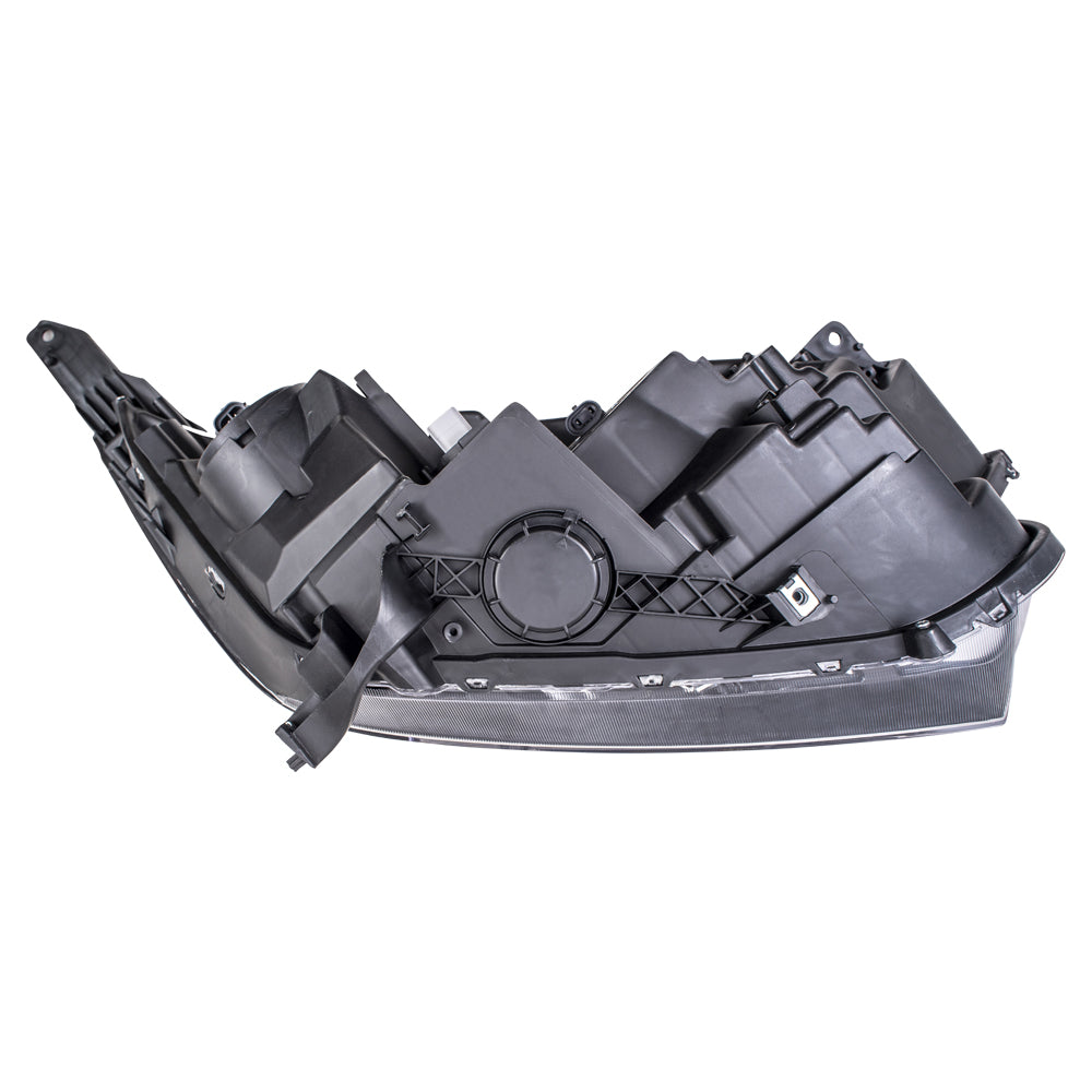 Brock Aftermarket Replacement Driver Left Halogen Combination Headlight Assembly With Side Cover Bracket Compatible With 2017-2021 Honda CR-V North America Built
