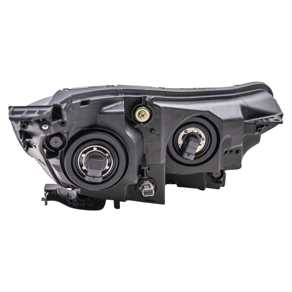 Brock Aftermarket Replacement Driver Left Halogen Combination Headlight Assembly With Side Cover Bracket Compatible With 2017-2021 Honda CR-V North America Built