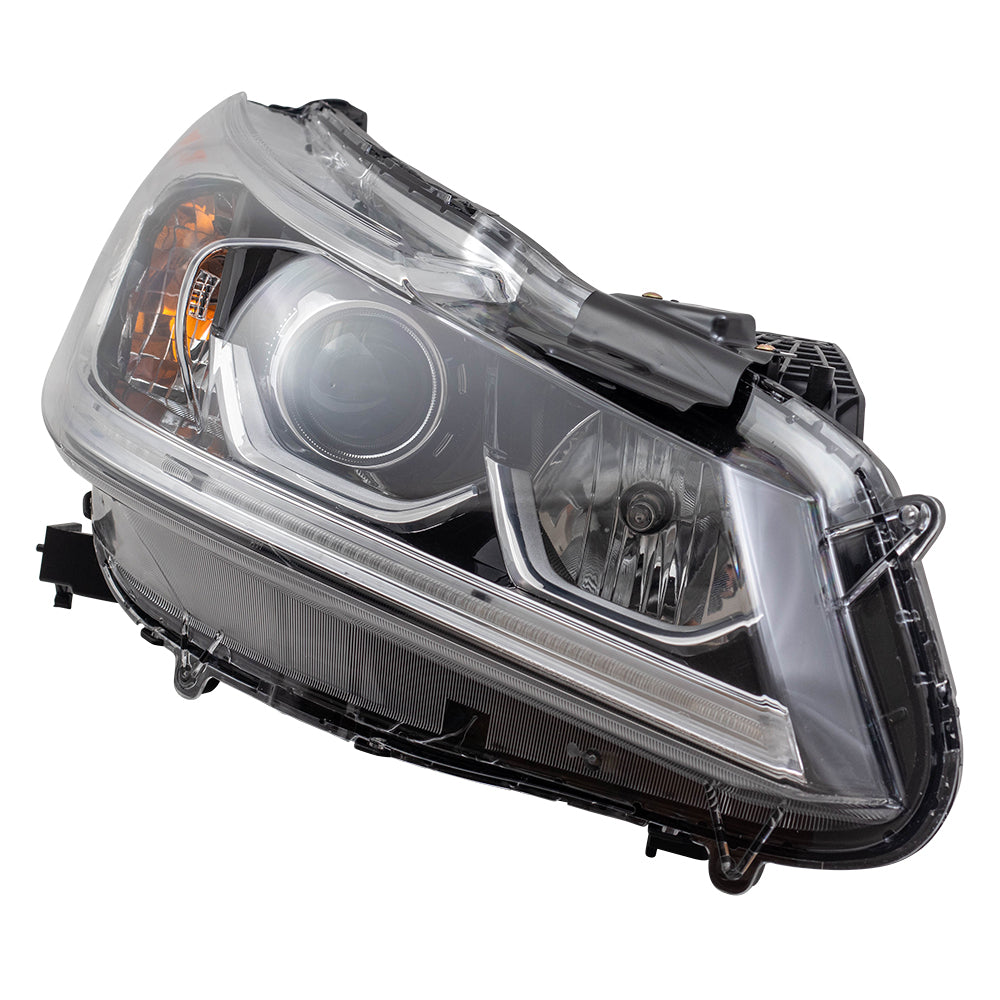 Headlight for 2016-2017 Accord Sedan LX w/o LED Daytime Running Light 33100T2AA61 Right