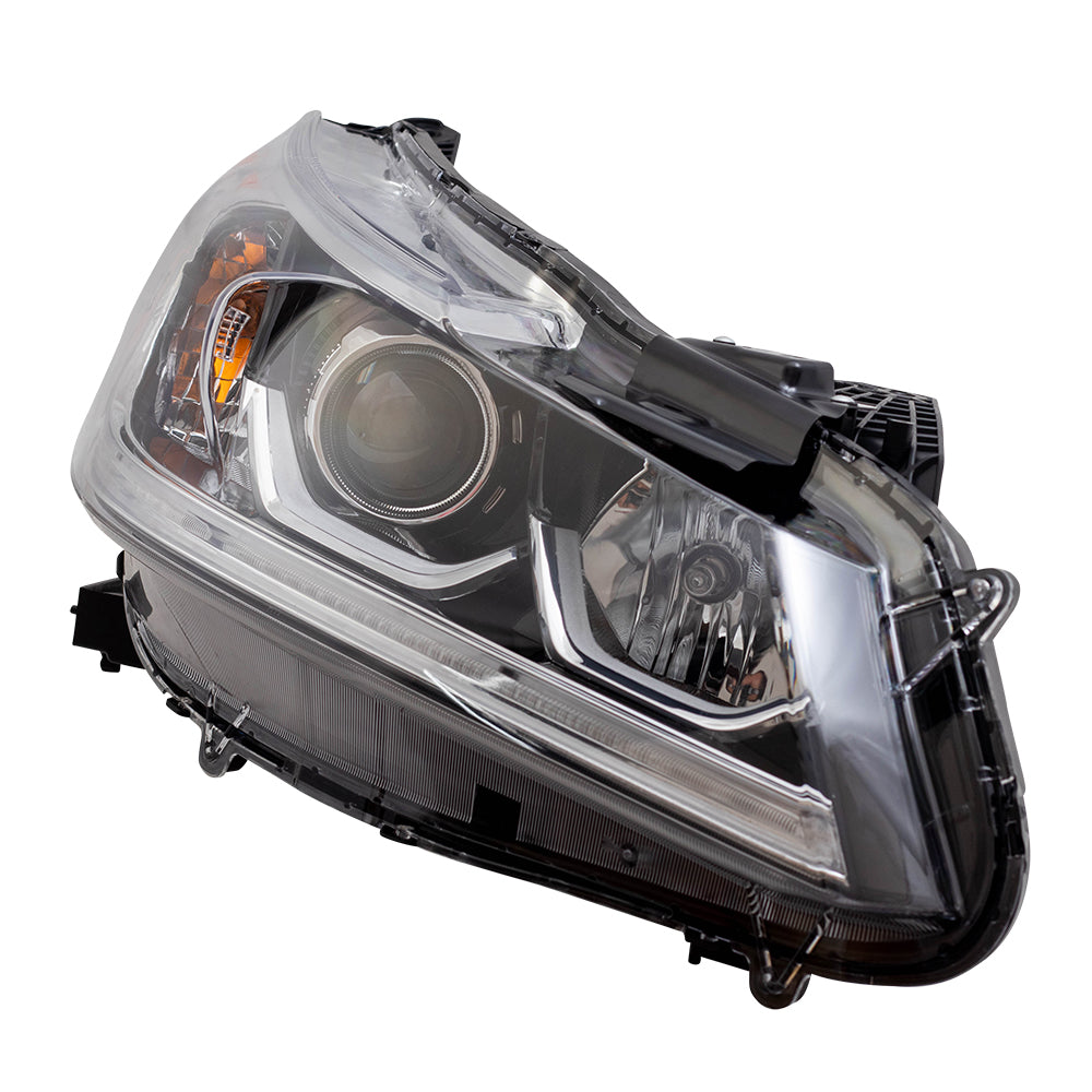 Headlight for 2016-2017 Accord Sedan Exc LX w/ LED Daytime Running Light 33100T2AA82 Right