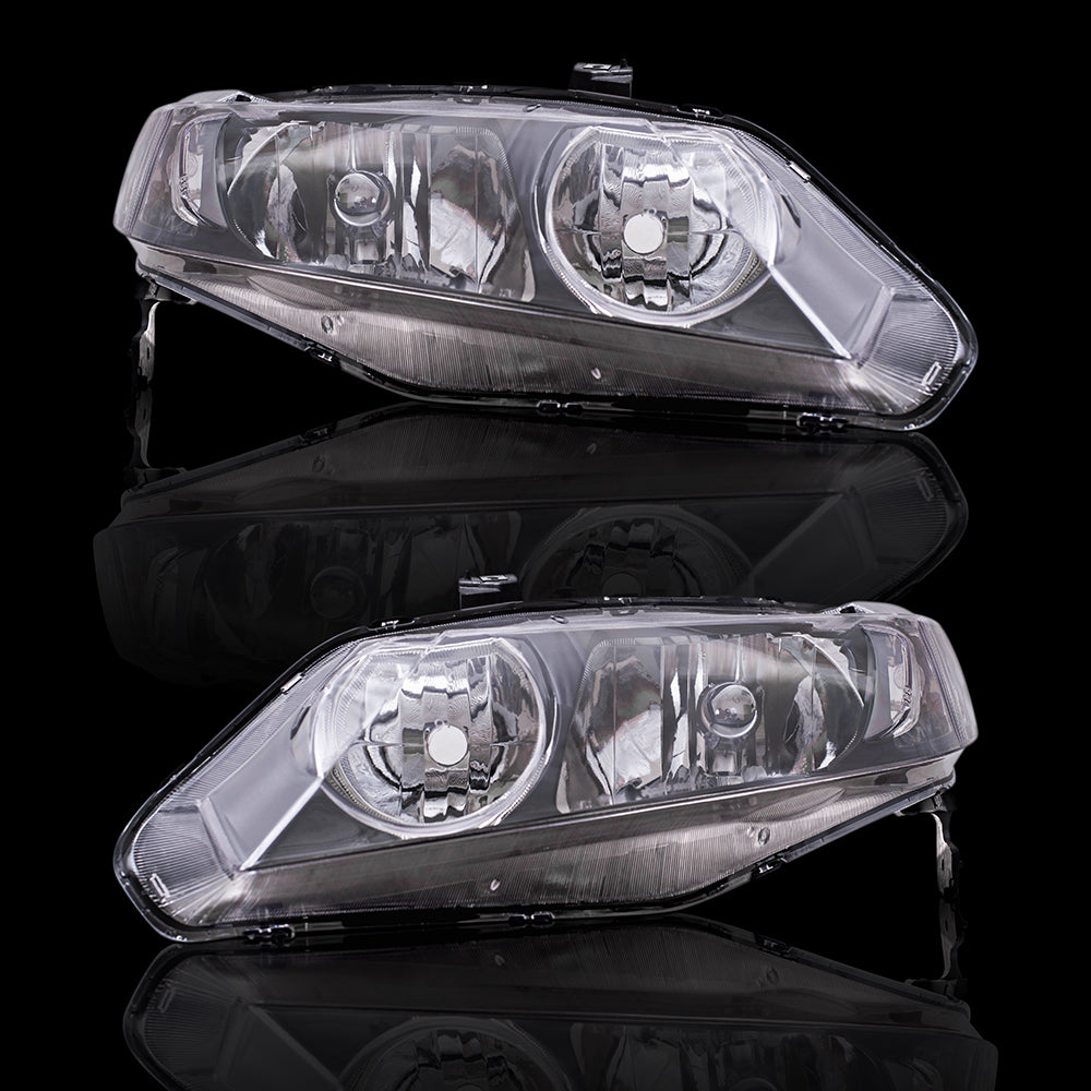 Headlight for 2006-2011 Civic Sedan 33101SNCA01 Set HO2502127