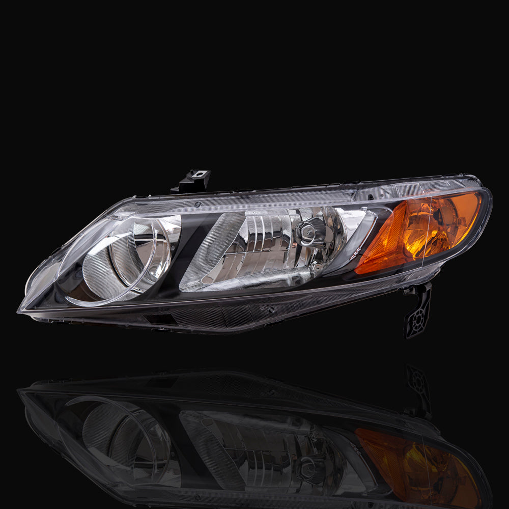 Headlight for 2006-2008 Civic Sedan 33101SNAA02 Set HO2502125