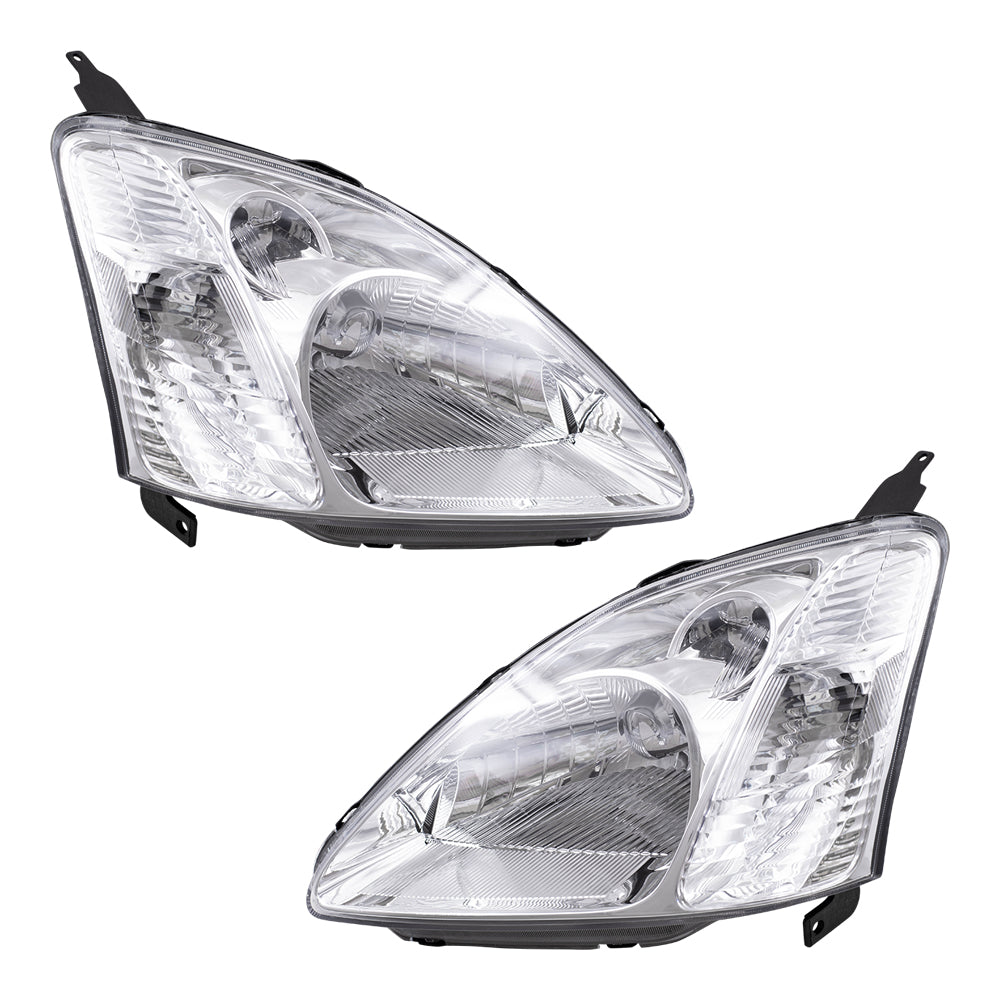 Headlight for 2002-2003 Civic Hatchback 33151S5TC01 Set