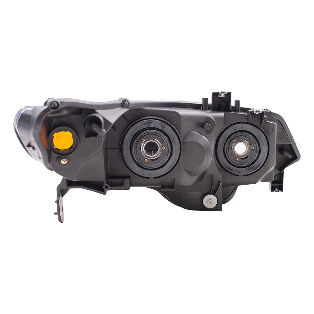 Headlight for 2006-2011 Civic Coupe w/ Black Bezel Amber Park Lens 33151SVAA01 Left