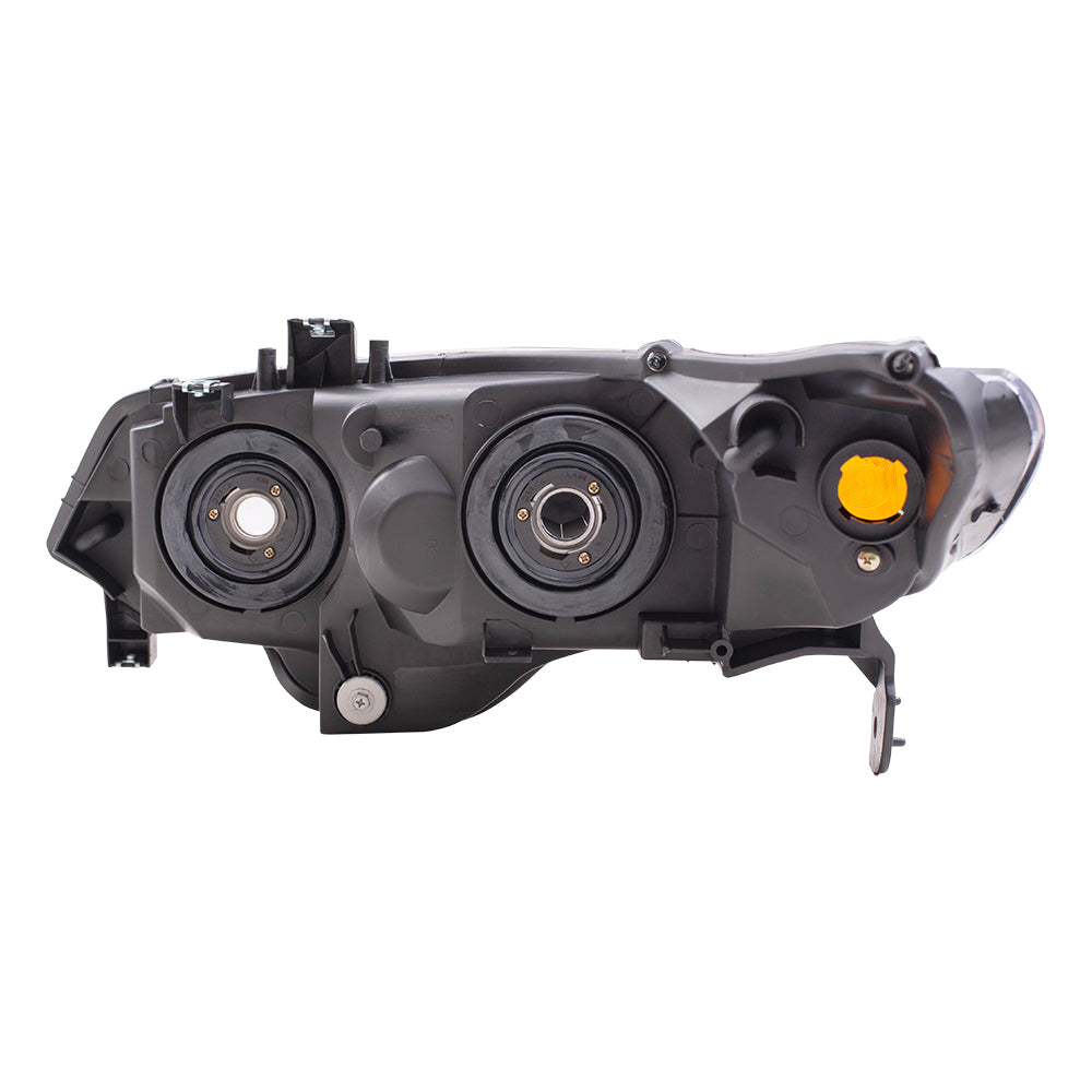 Headlight for 2006-2011 Civic Coupe w/ Black Bezel Amber Park Lens 33101SVAA02 Right