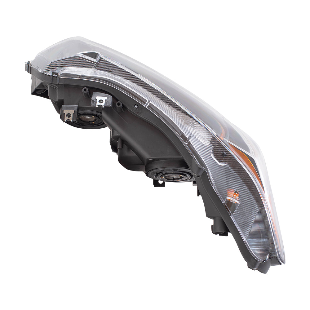 Headlight for 2006-2011 Civic Coupe w/ Black Bezel Amber Park Lens 33101SVAA02 Right