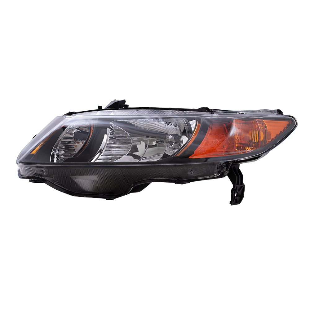 Headlight for 2006-2009 Civic Si Coupe 33151SVBA01 Left