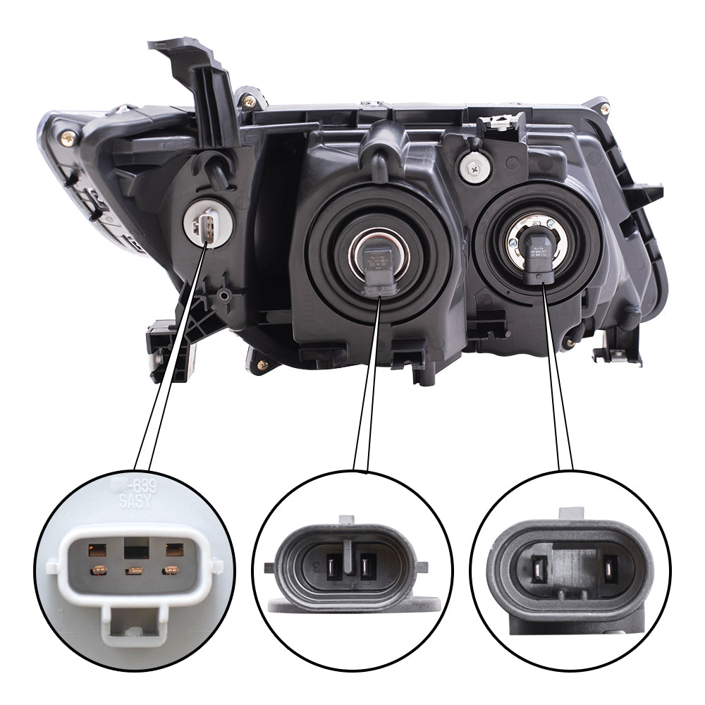 Headlight for 2011-2013 Odyssey 33150TK8A01 Left
