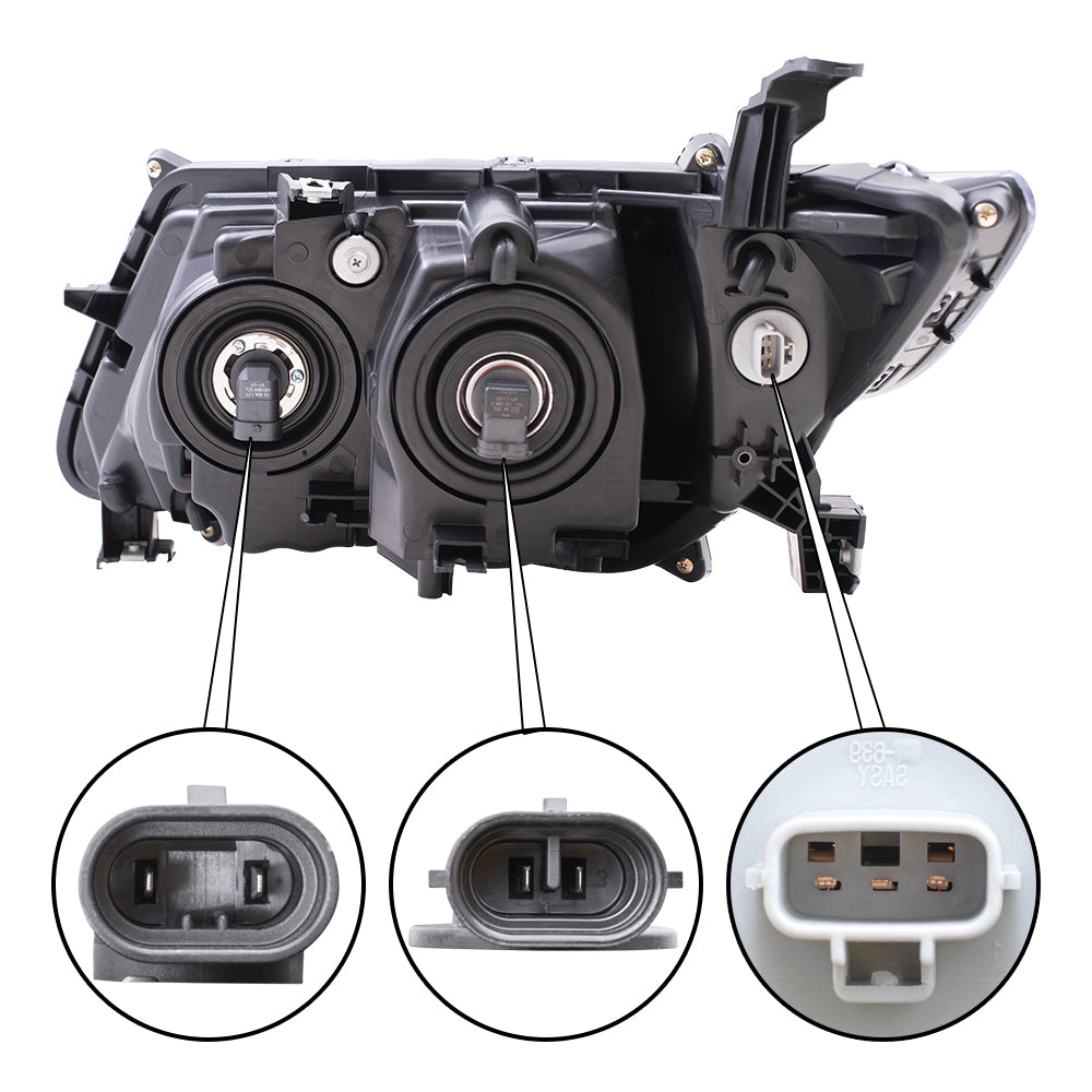 Headlight for 2011-2013 Odyssey 33100TK8A01 Right HO2503142