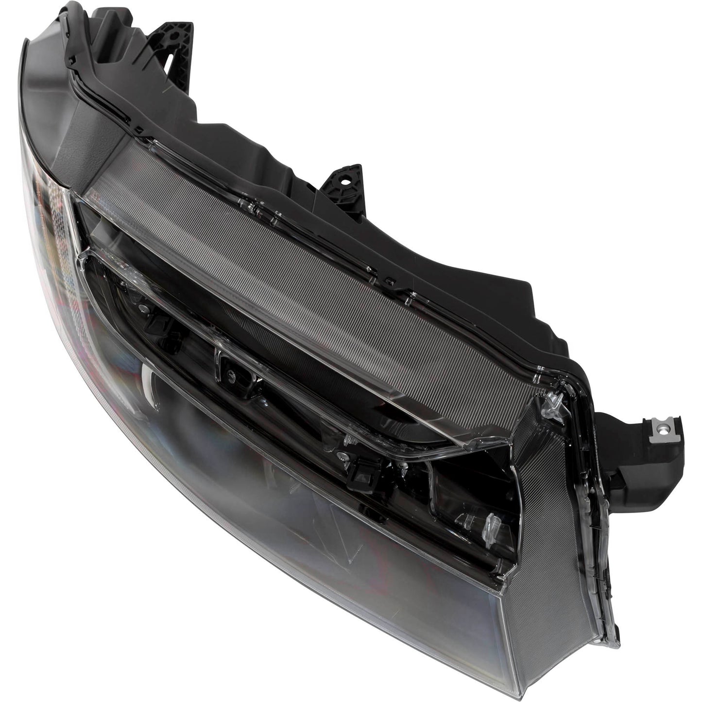 Brock Driver Left Passenger Right LED Combination Headlight With 5 Pin Connector Set Compatible with 2021-2025 Honda Ridgeline EX-L/RTL/Sport Without Automatic High Beams 7221-0117LR