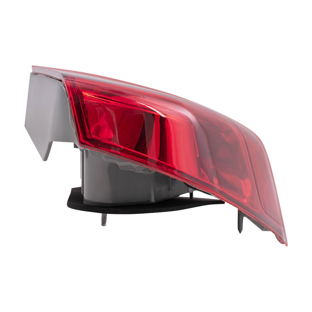 Brock Replacement Drivers Taillight Quarter Panel Mounted Tail Lamp Compatible with 03-05 Civic 33551S5DA51