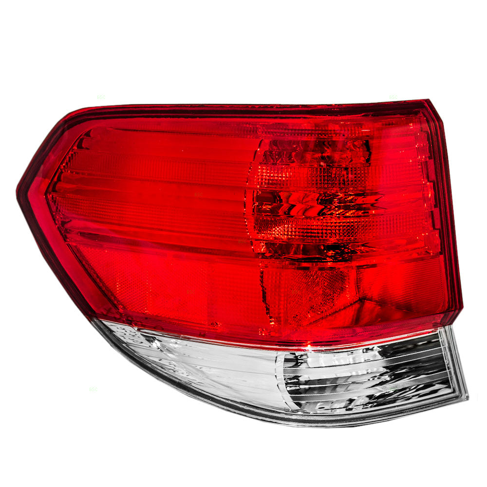 Tail Light for 2008-2010 Odyssey Quarter Mounted 33551SHJA51 Left HO2818134