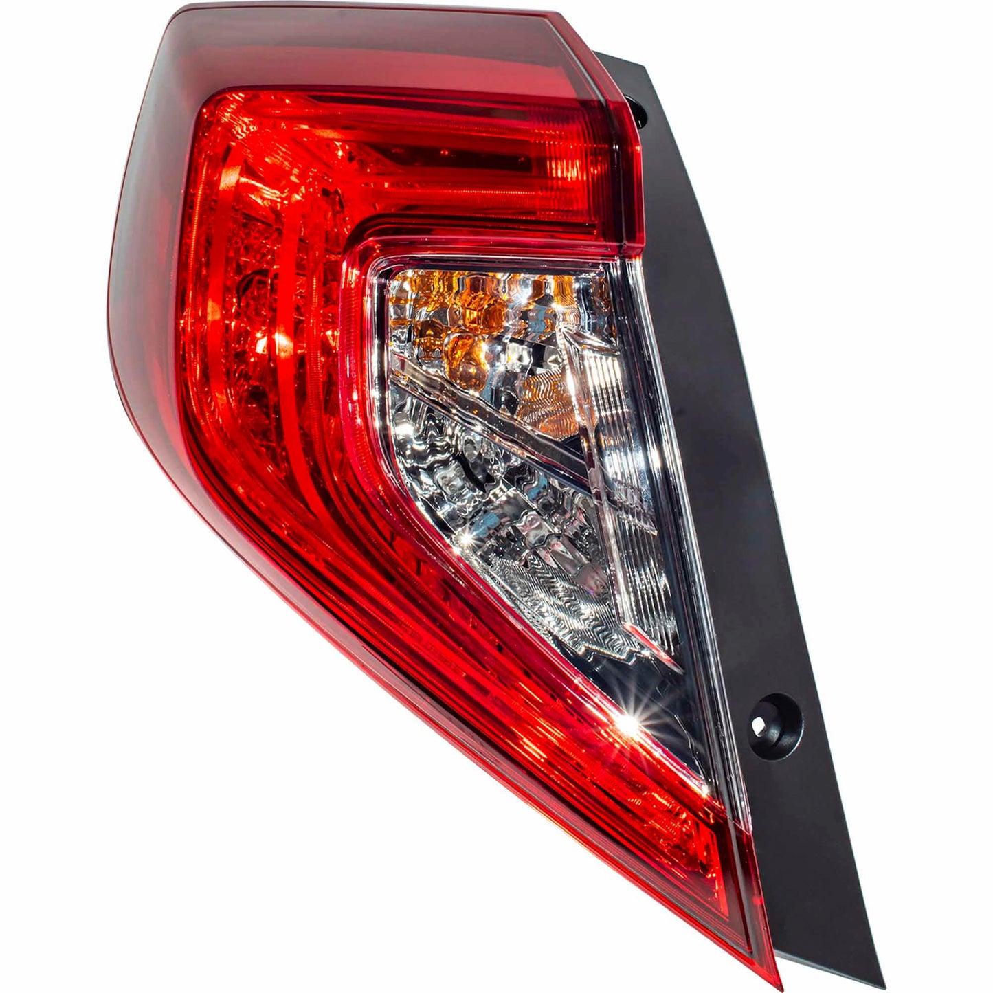 Brock Driver Side Left CAPA Certified Combination Tail Light Assembly Body Mounted Compatible With 2016-2021 Honda Civic Sedan 7222-0055L-CAPA