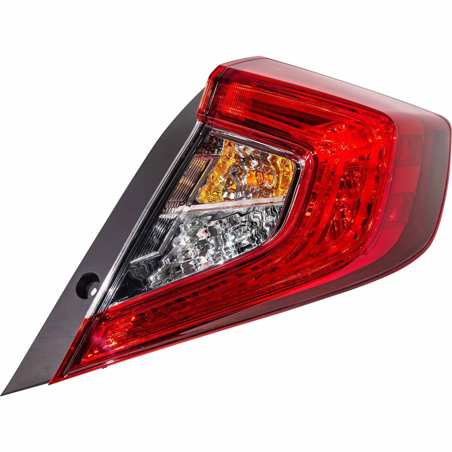 Brock Passenger Side Right CAPA Certified Combination Tail Light Assembly Body Mounted Compatible With 2016-2021 Honda Civic Sedan 7222-0055R-CAPA