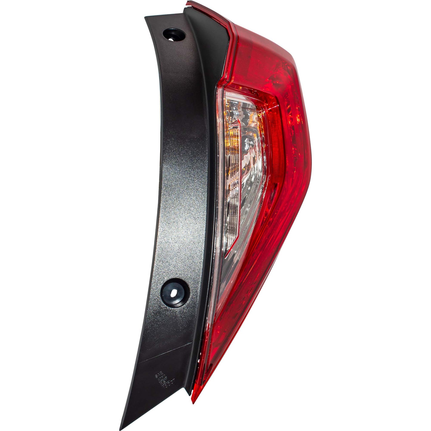 Brock Passenger Side Right CAPA Certified Combination Tail Light Assembly Body Mounted Compatible With 2016-2021 Honda Civic Sedan 7222-0055R-CAPA