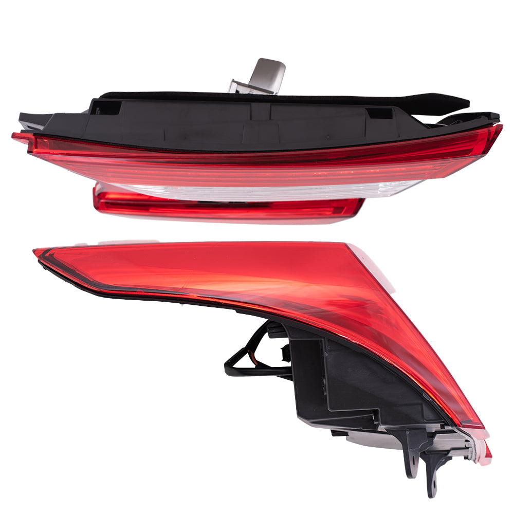 Brock Aftermarket Replacement Passenger Right Tail Light Assembly Set Compatible With 2018-2022 Honda Accord Sedan Except Touring