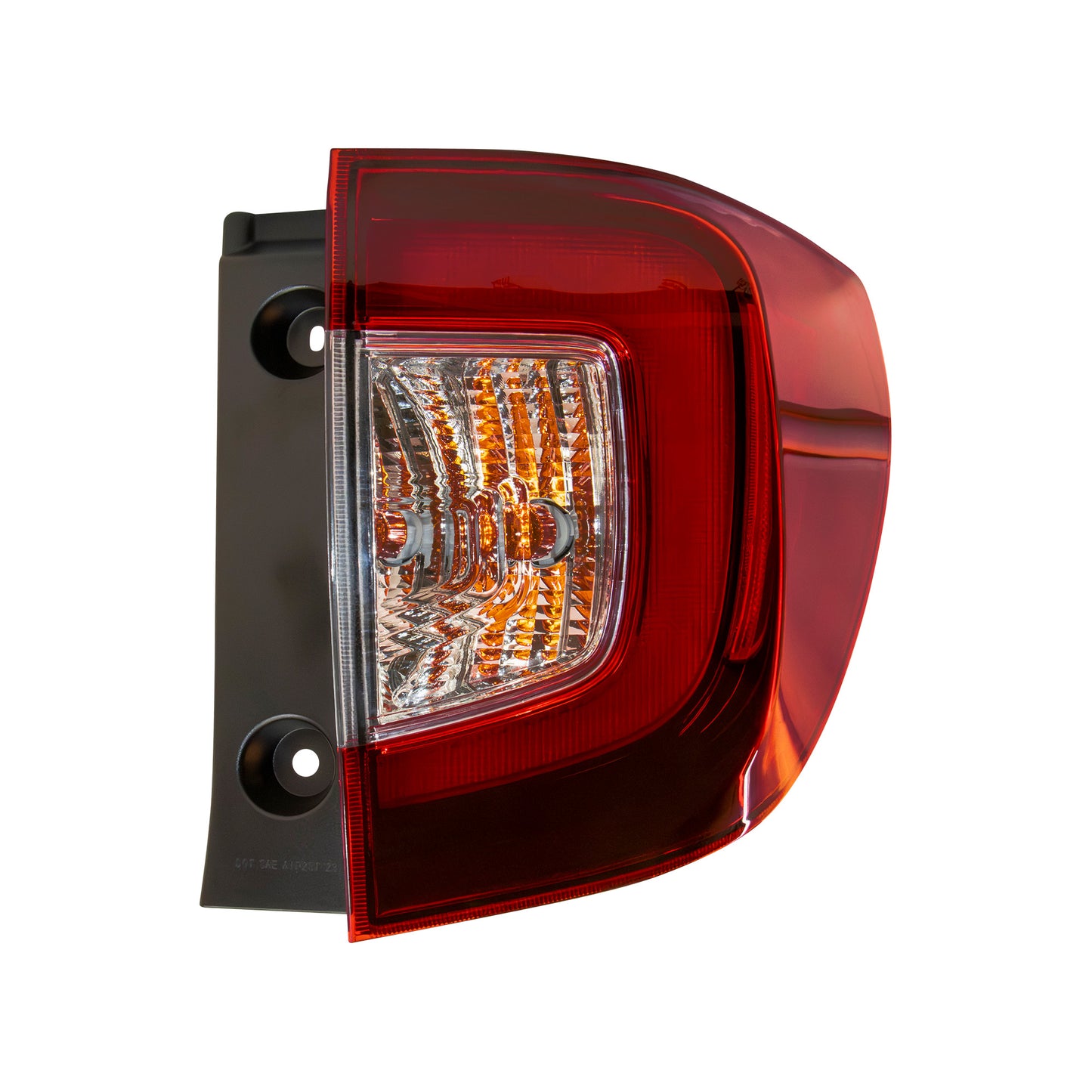 Brock 7222-0063LR Driver Left Passenger Right Combination Tail Light Assembly Set Compatible with 2019-2022 Honda Pilot Black Edition/Sport 2022-2023 Honda Passport TrailSport