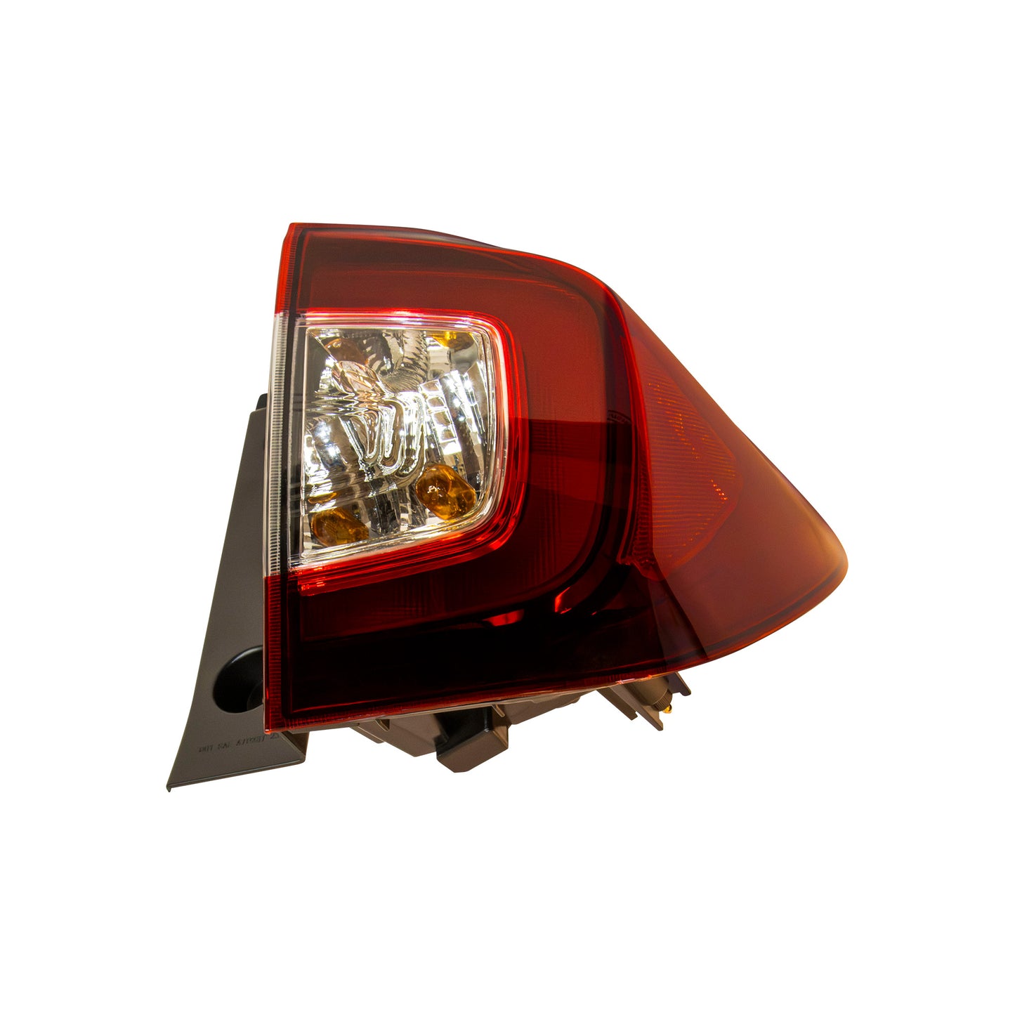 Brock 7222-0063LR Driver Left Passenger Right Combination Tail Light Assembly Set Compatible with 2019-2022 Honda Pilot Black Edition/Sport 2022-2023 Honda Passport TrailSport