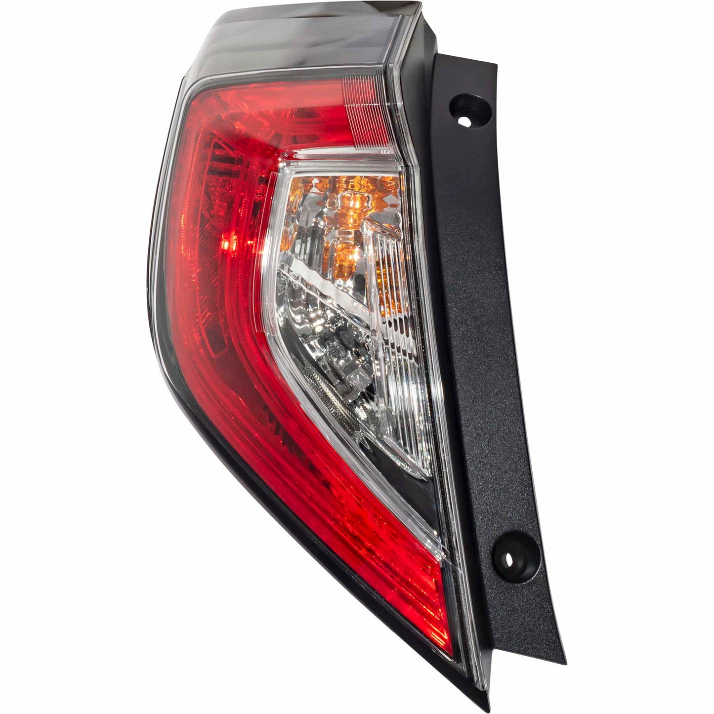 Brock Driver Left Combination Tail Light Assembly Body Mounted Compatible with 2017-2021 Honda Civic Hatchback 2017-2021 Honda Civic Type R 7222-0085L