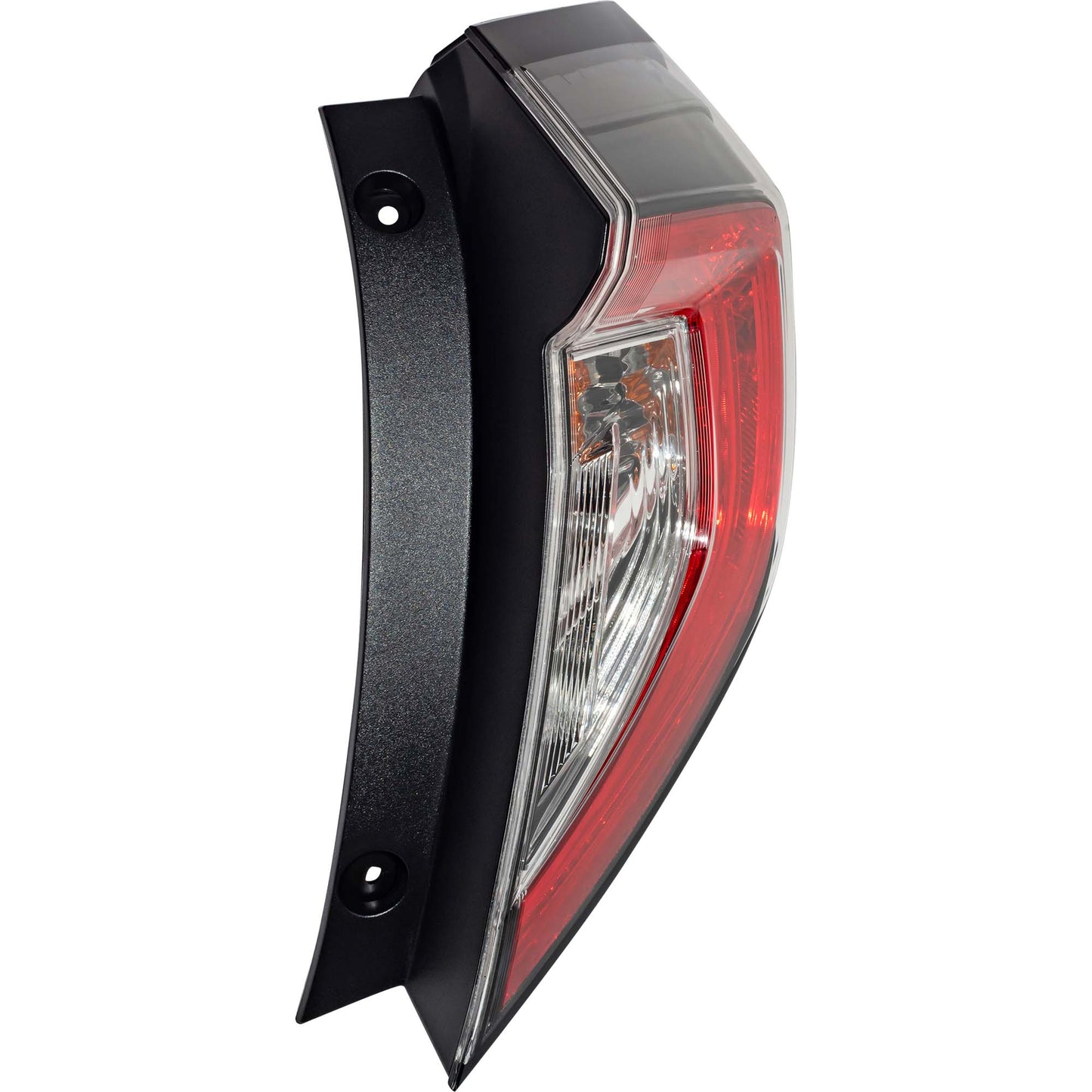 Brock Passenger Right Combination Tail Light Assembly Body Mounted Compatible with 2017-2021 Honda Civic Hatchback 2017-2021 Honda Civic Type R 7222-0085R