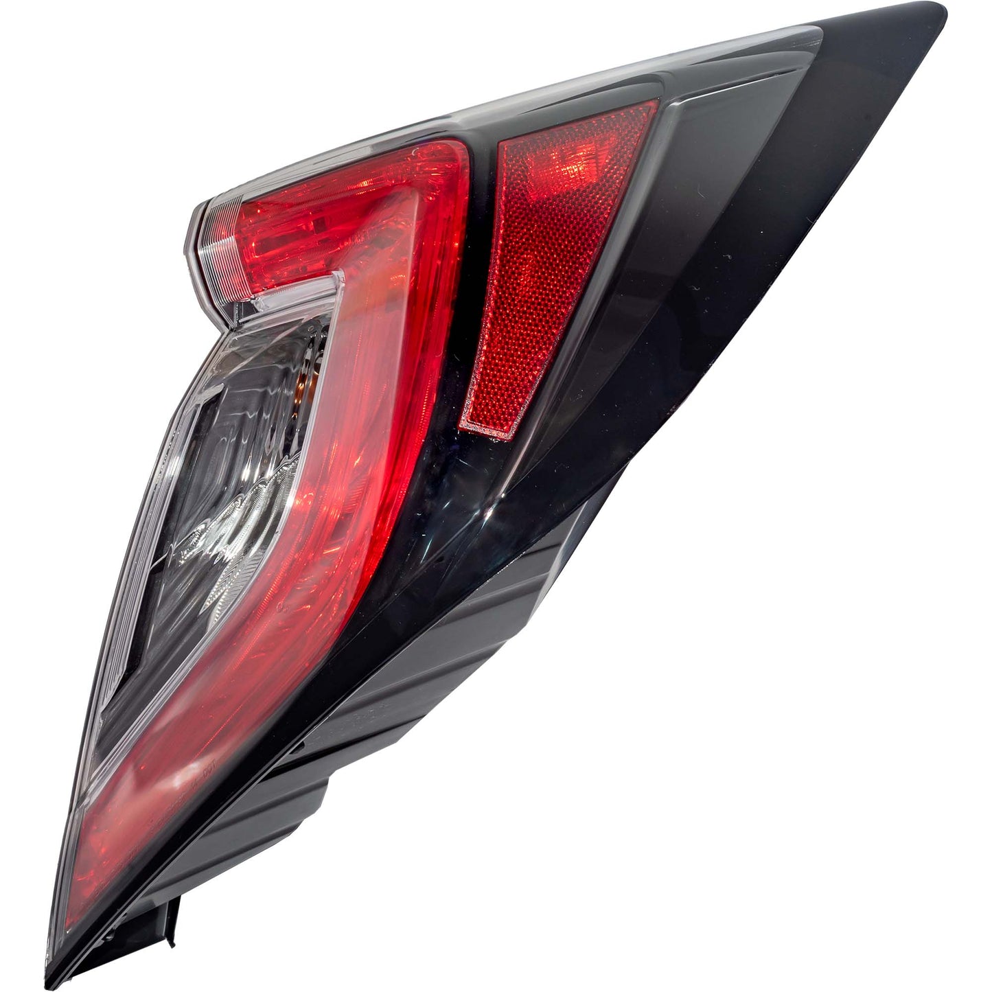 Brock Passenger Right Combination Tail Light Assembly Body Mounted Compatible with 2017-2021 Honda Civic Hatchback 2017-2021 Honda Civic Type R 7222-0085R