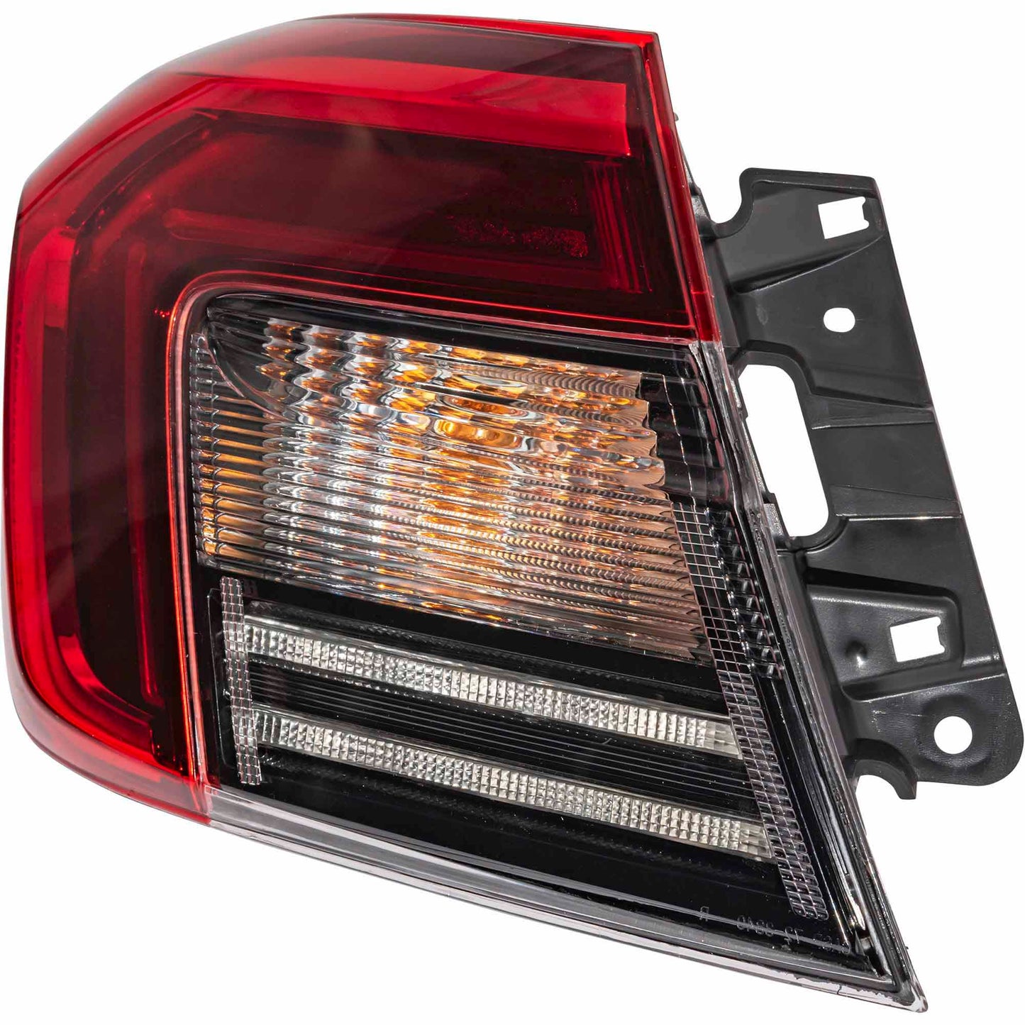 Brock Driver Side Left Combination Tail Light Assembly Body Mounted Compatible with 2022-2024 Honda Civic Sedan 7222-0086L