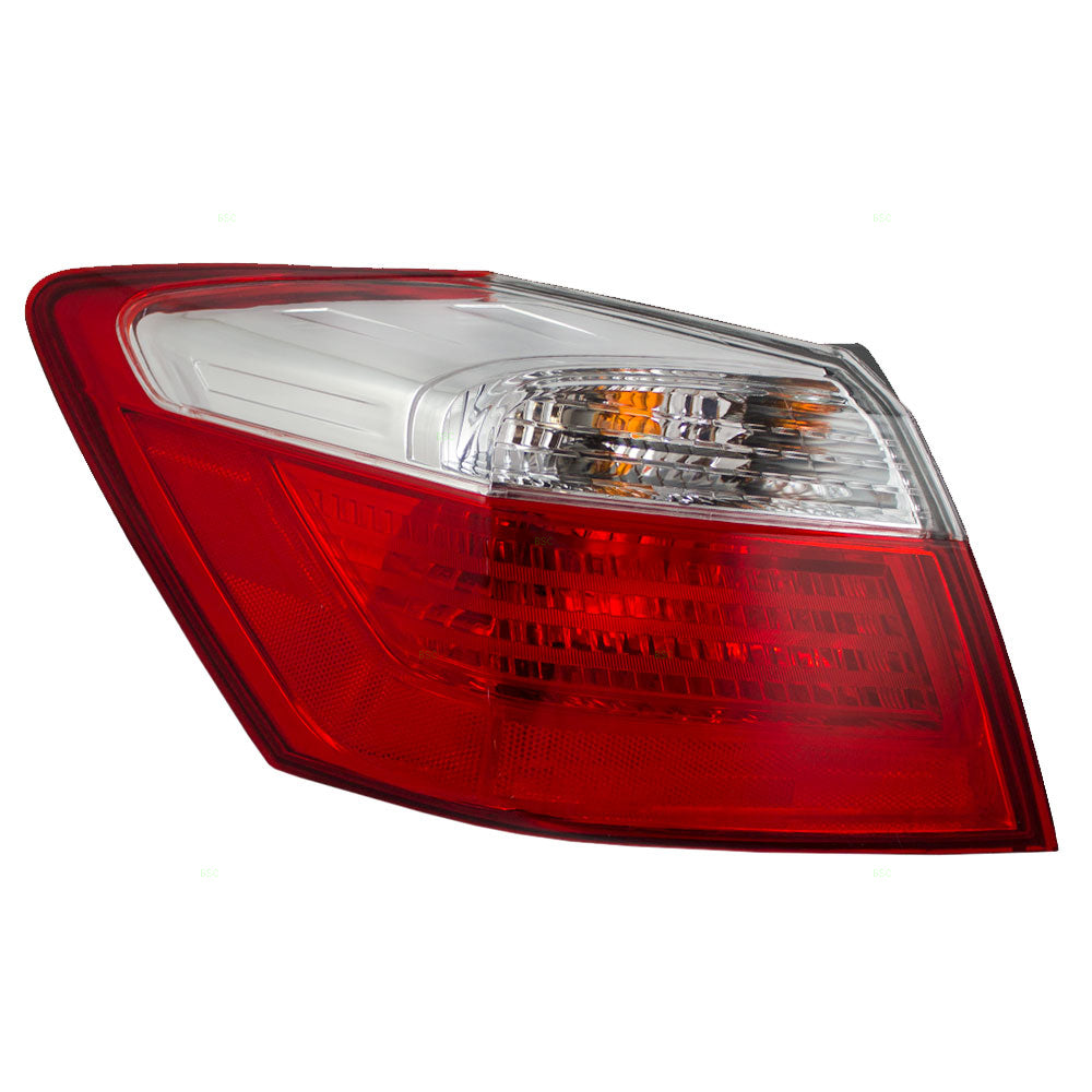 Tail Light for 2013-2015 Accord EX/LX/Sport Sedan Body Mounted 33550T2AA01 Left HO2804101