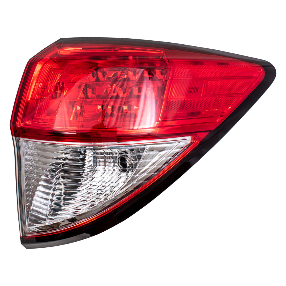 Brock Replacement Driver and Passenger Side Tail Light Units Quarter Mounted Compatible with 2019-2022 Honda HR-V