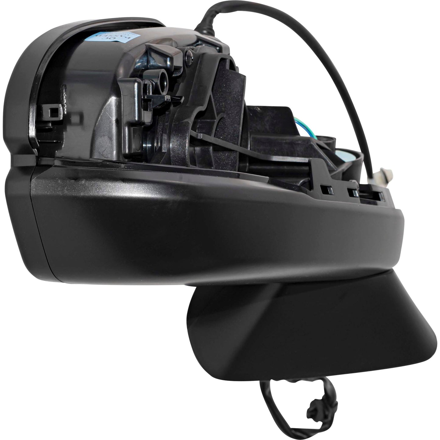 Brock Driver Side Left Passenger Side Right Power Door Mirror Set Paint to Match Black Without Blind Spot Detection-Heat-Turn Signal Light Compatible with 2023-2025 Honda HR-V LX 7331-0005LR