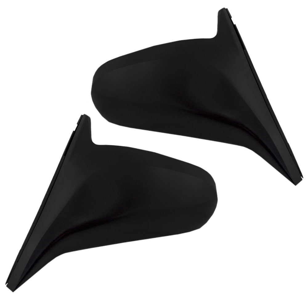 Brock Replacement Driver and Passenger Power Side View Mirrors Ready-to-Paint Compatible with 96-00 Civic Sedan 76250-S01-A15 76200-S01-A15