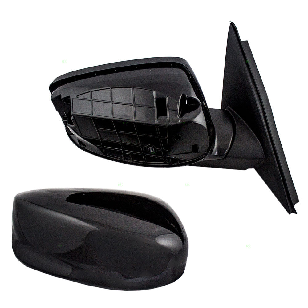 Brock Replacement Passengers Power Side View Mirror Compatible with 2008-2012 Accord 76208-TA5-A01