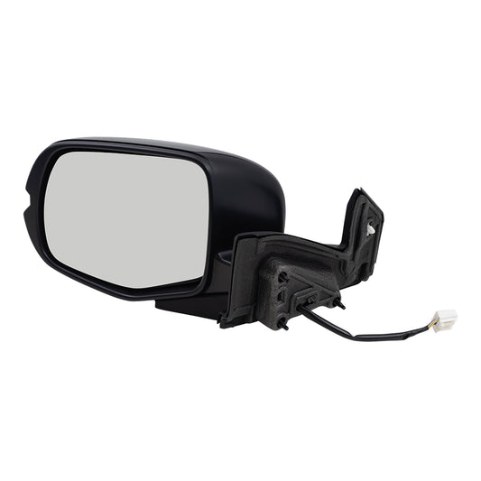 Power Mirror for 2019-2022 Pilot EX/Sport Turn Signal Indicator Heated Manual Fold for 2022-2023 Passport 76250TG7C42ZD Left HO1320334