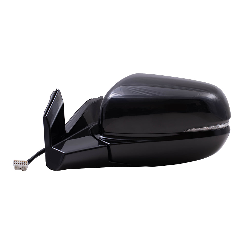 Power Mirror for 2019-2022 Pilot Elite/Black Edition Turn Signal Indicator Memory Heated Power Fold for 2019-2023 Passport 76250TG7A92ZE Left HO1320336