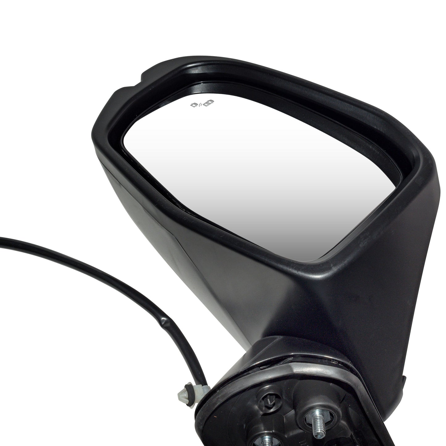Brock Driver Side Left Power Door Mirror Paint to Match Black With Heat-Turn Signal Light-Blind Spot Detection Compatible with 2023-2025 Honda HR-V EX-L/EX-L Navi/Sport 7332-0027L