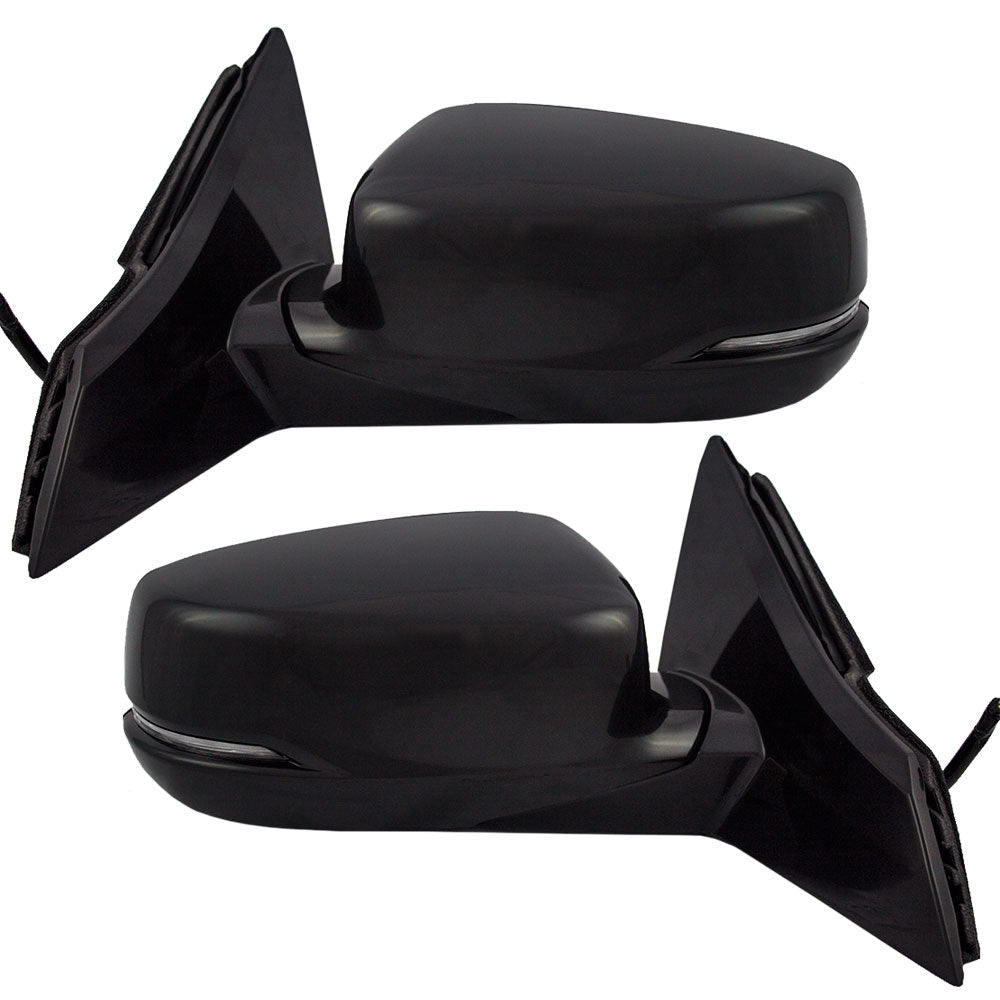 Power Mirror for 2013-2016 Accord Coupe Turn Signal Indicator Heated 76250T3LA51ZE Set HO1320274