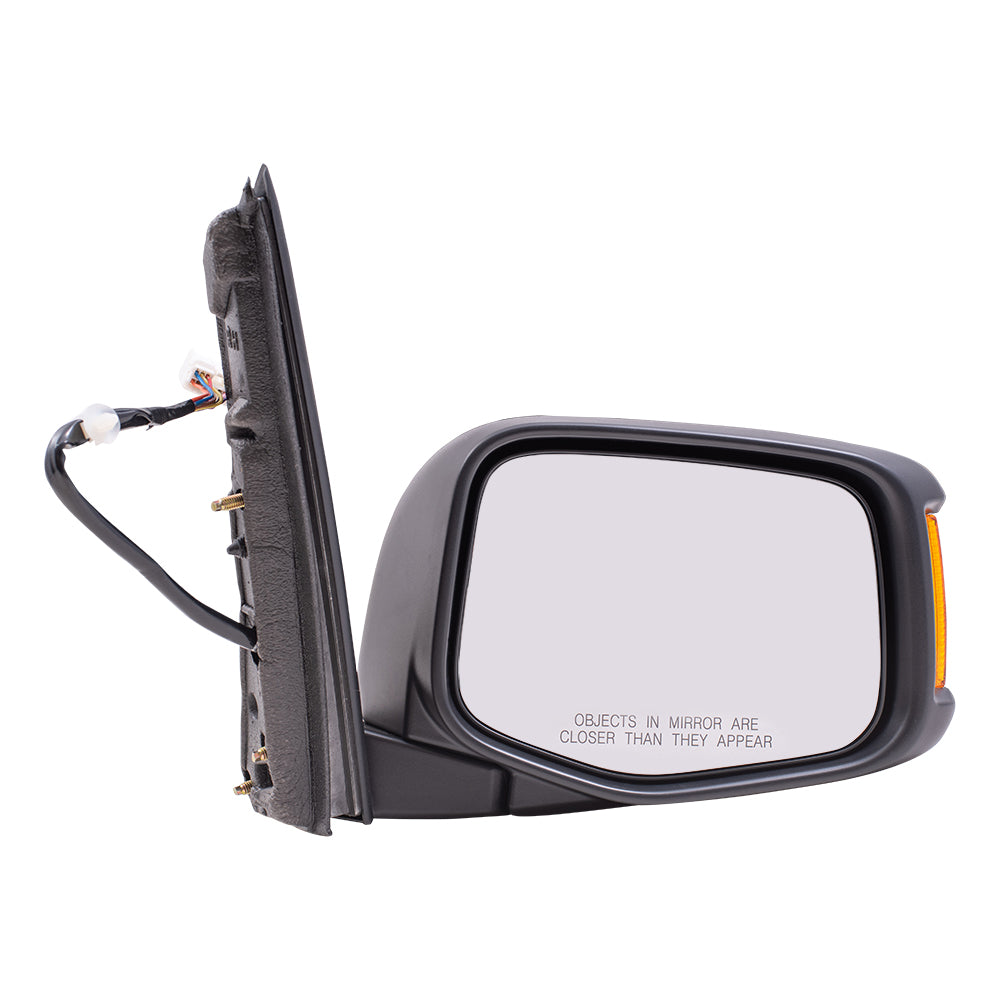 Power Mirror for 2011-2013 Odyssey Turn Signal Indicator Memory Heated 76250TK8A31ZA Set HO1320264